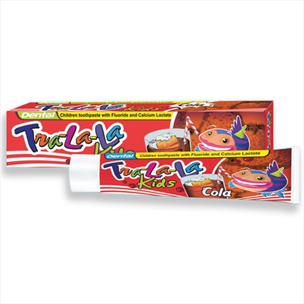 DENTAL DEČIJA PASTA ZA ZUBE TRA-LA-LA KIDS COLA 50ML