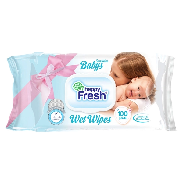 ULTRA COMPACT DEČIJE VL. MARAMICE SENSITIVE BABYS SA POKLOPCEM 100KOM