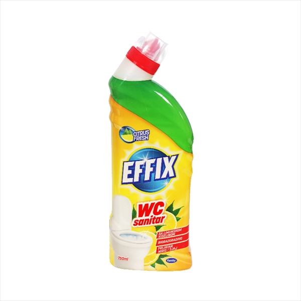 EFFIX WC SANITAR CITRUS 750ML