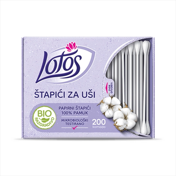 LOTOS ŠTAPIĆI ZA UŠI 200KOM