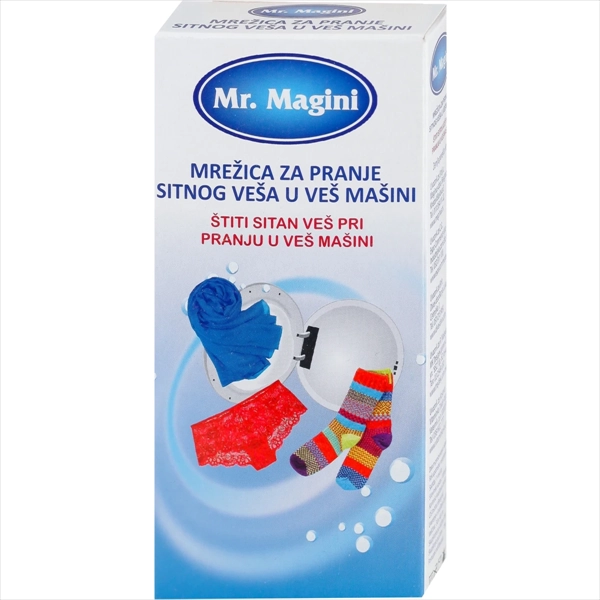 MR.MAGINI MREŽICA ZA PRANJE SITNOG VEŠA U VEŠ MAŠINI 1KOM