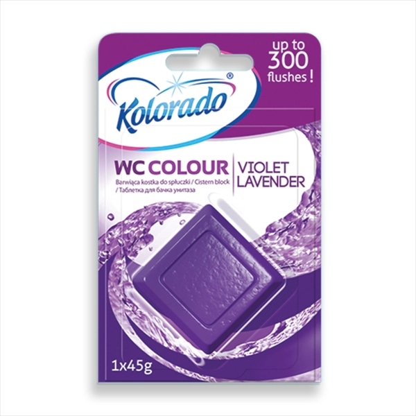 KOLORADO WC TABLETA ZA VODOKOTLIC  VIOLET 1/1