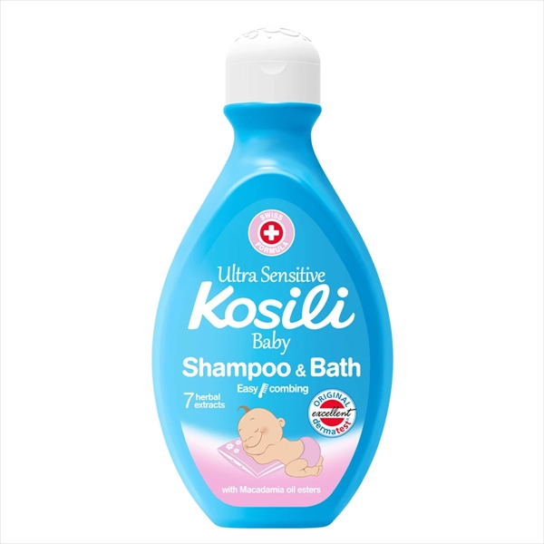 KOSILI KUPKA I ŠAMPON ZA BEBE ULTRA SENSITIVE PLAVI 400ML