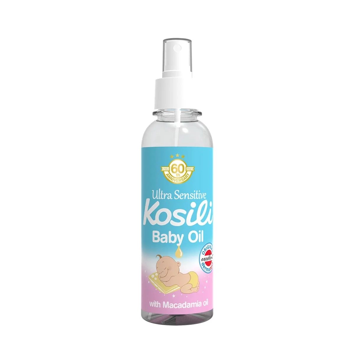 KOSILI ULJE ZA BEBE ULTRA SENSITIVE PLAVO PUMPICA 200ML