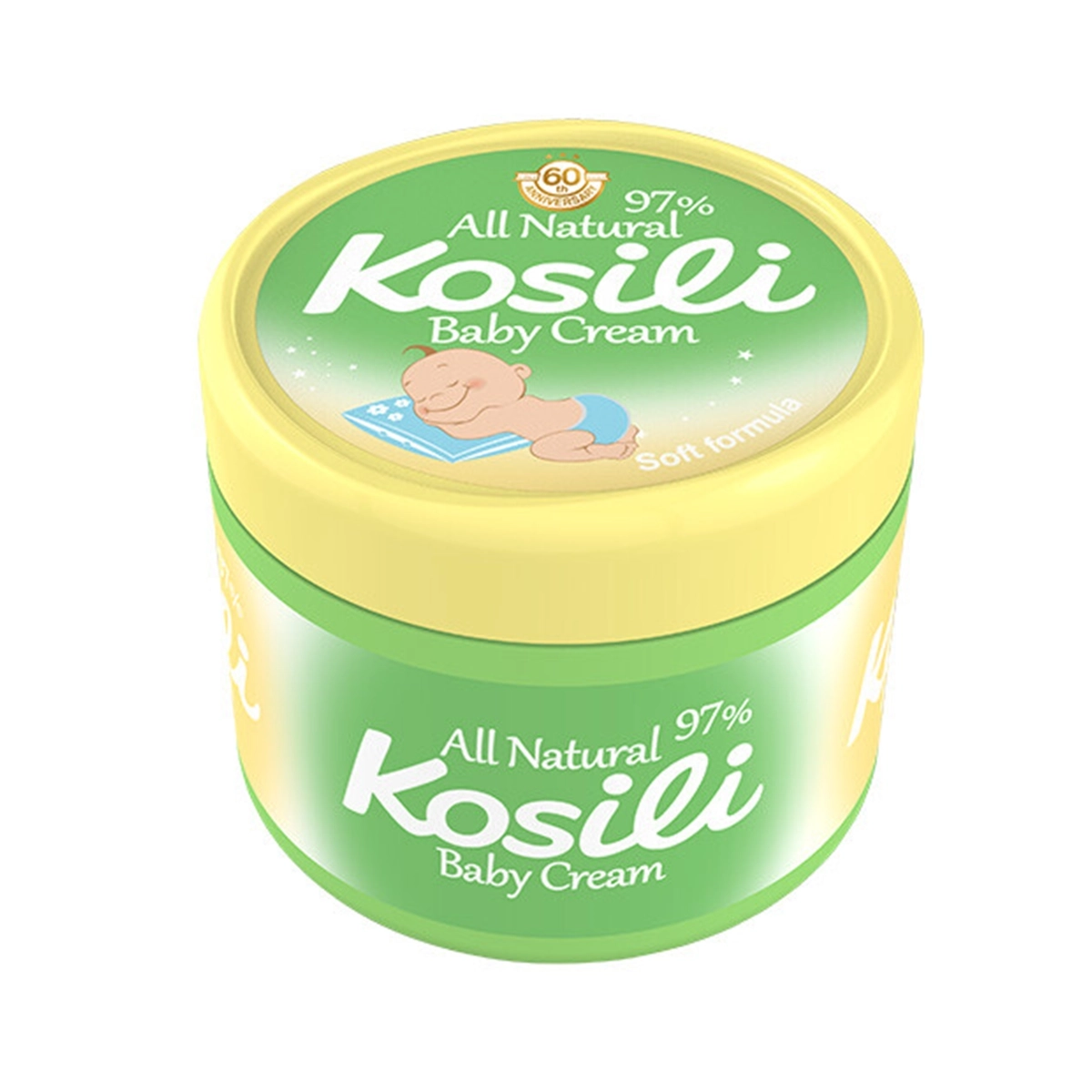 KOSILI KREMA ZA BEBE ALL NATURAL ZELENA 200ML