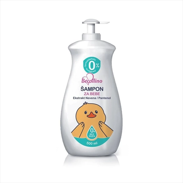 BECOLLINO ŠAMPON ZA BEBE PUMPICA 500ML
