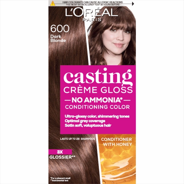 L'OREAL BOJA ZA KOSU CASTING CREME GLOSS 600 DARK BLONDE