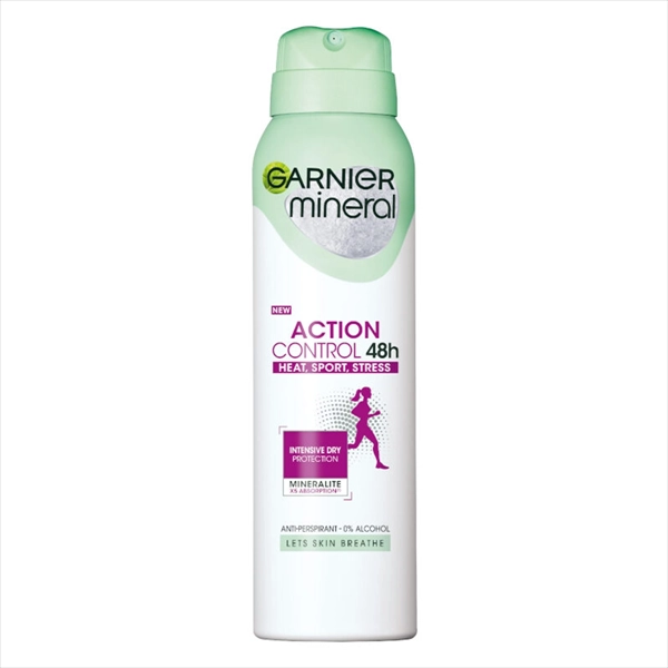GARNIER MINERAL DEO SPREJ ACTION CONTROL WOMEN 150ML