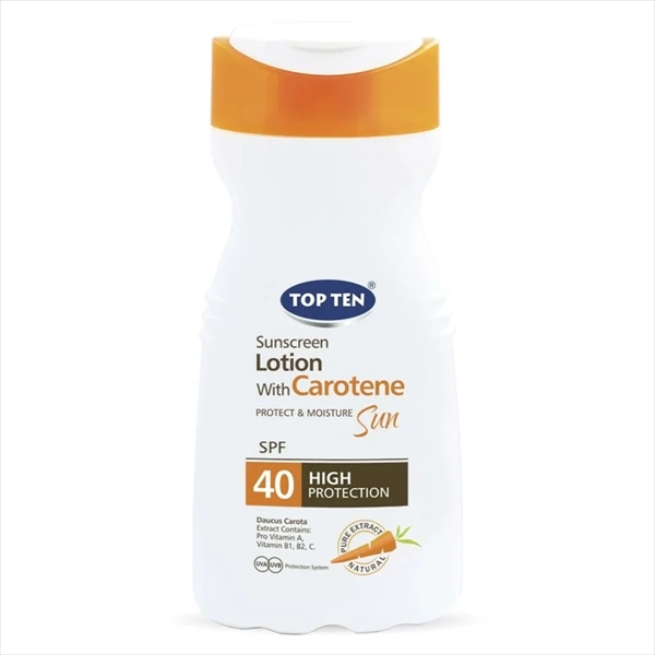 TOP TEN SUN LOSION ZA ZAŠTITU OD SUNCA CAROTENE SPF40 200ML