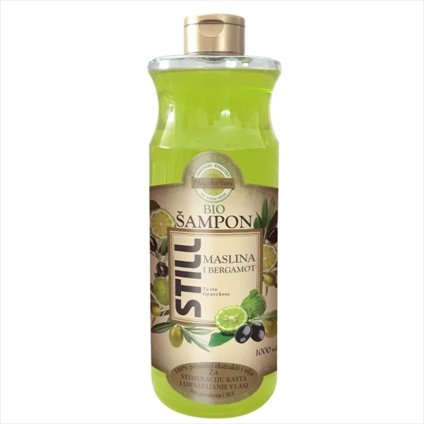 STILL BIO ŠAMPON ZA KOSU MASLINA I BERGAMOT 1000ML