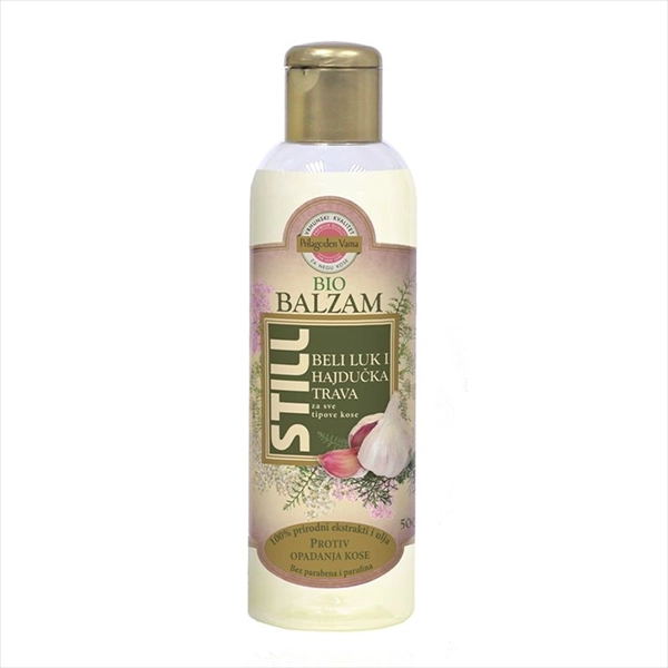 STILL BIO BALZAM ZA KOSU BELI LUK I HAJDUČKA TRAVA 500ML