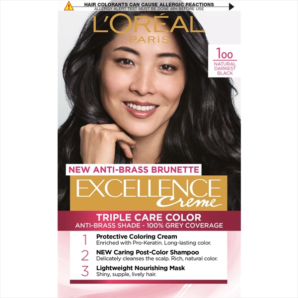 L'OREAL BOJA ZA KOSU EXCELLENCE 100 TRUE BLACK