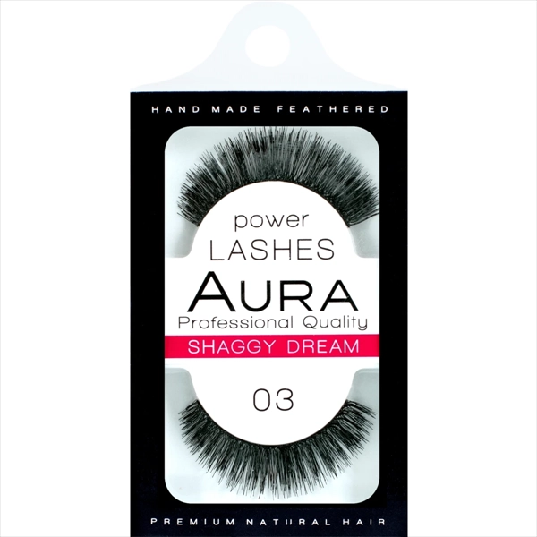 AURA VEŠTAČKE TREPAVICE POWER LASHES 03 SHAGGY DREAM