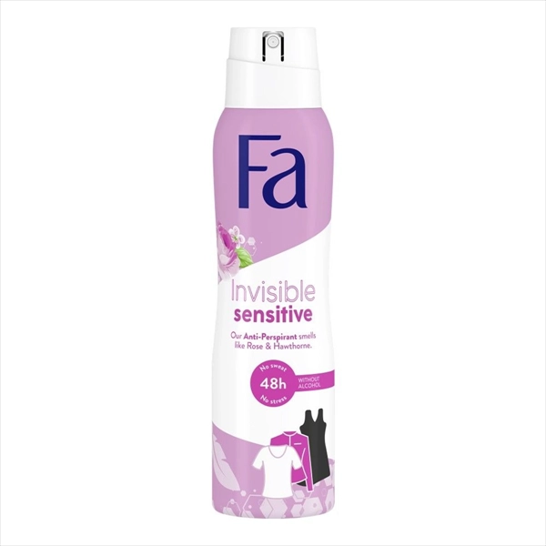 FA DEO SPREJ INVISIBLE SENSITIVE WOMEN 150ML