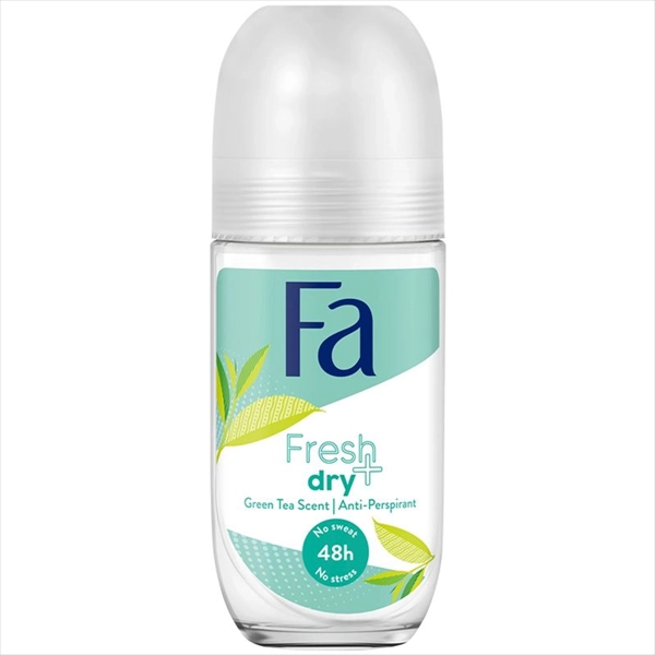 FA DEO ROLL-ON FRESH&DRY GREEN TEA WOMEN 50ML
