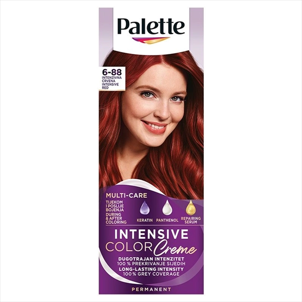 PALETTE INTENSIVE COLOR CREME BOJA ZA KOSU 6-88 (RI5) INTENZ. CRVENA
