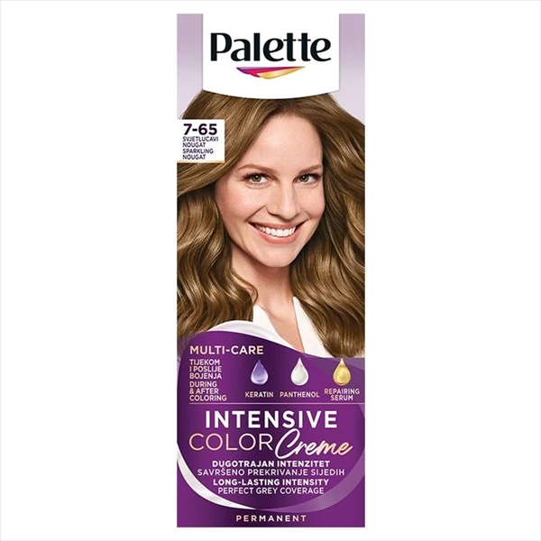 PALETTE INTENSIVE COLOR CREME BOJA ZA KOSU 7-65 (LG5) SVETLUC. NOUGAT