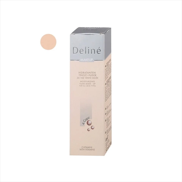 DELINE TEČNI PUDER ZA LICE 4 CAPRI 50ML