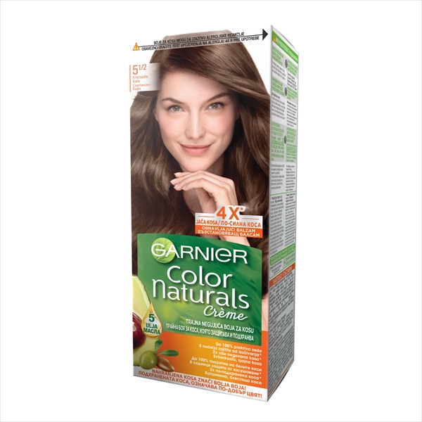 GARNIER COLOR NATURALS BOJA ZA KOSU 5 1/2 KREMASTA KAFA