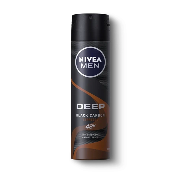 NIVEA MEN DEO SPREJ DEEP BLACK CARBON ESPRESSO 150ML