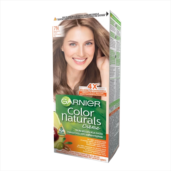 GARNIER COLOR NATURALS BOJA ZA KOSU 7N NEUTRALNO PLAVA