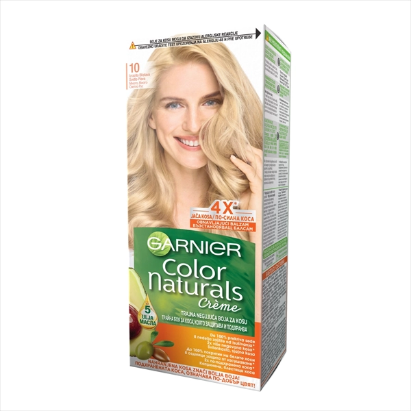 GARNIER COLOR NATURALS BOJA ZA KOSU 10 IZRAZITO BLISTAVA SVETLO PLAVA