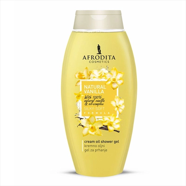 AFRODITA GEL ZA TUŠIRANJE NATURAL VANILLA 250ML