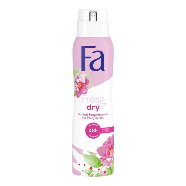 FA DEO SPREJ FRESH&DRY PEONY SORBET WOMEN 150ML