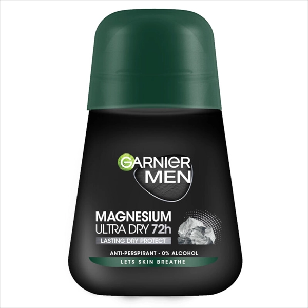GARNIER MEN DEO ROLL-ON MAGNESIUM ULTRA DRY 50ML