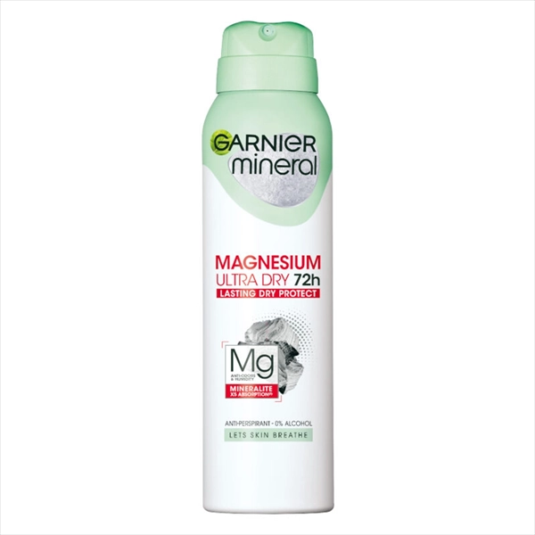 GARNIER MINERAL DEO SPREJ MAGNESIUM ULTRA DRY WOMEN 150ML