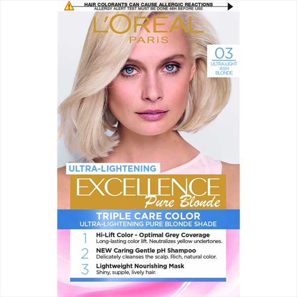 L'OREAL BOJA ZA KOSU EXCELLENCE 03 ULTRA-LIGHT ASH BLONDE
