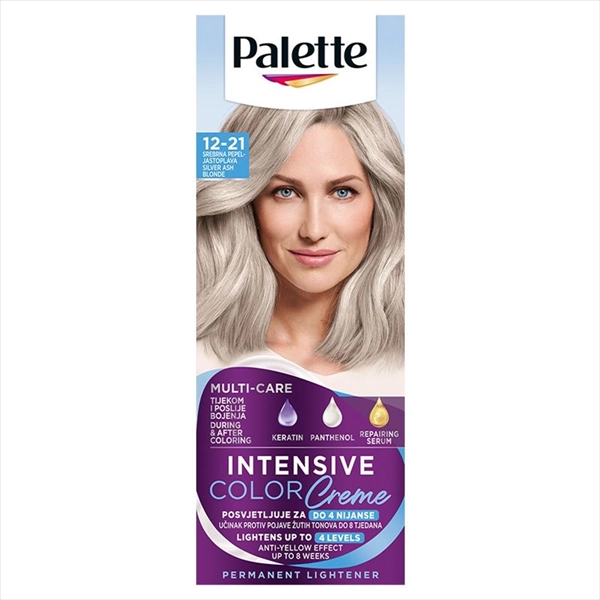 PALETTE INTENSIVE COLOR CREME BOJA ZA KOSU 12-21 SREBRNA PEP. PLAVA