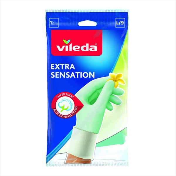 VILEDA RUKAVICE EXTRA SENSATION L