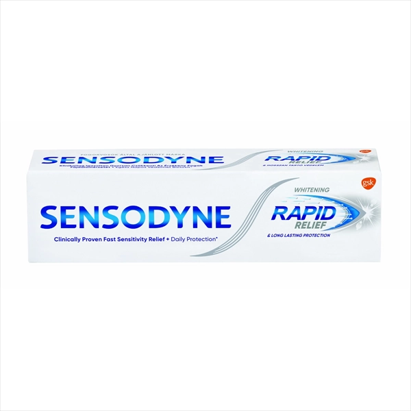 SENSODYNE PASTA ZA ZUBE RAPID RELIEF WHITENING 75ML