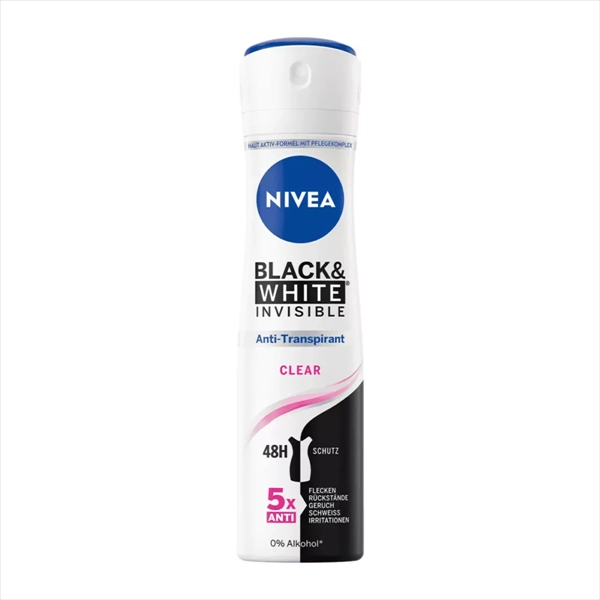 NIVEA DEO SPREJ BLACK&WHITE INVISIBLE WOMEN 150ML