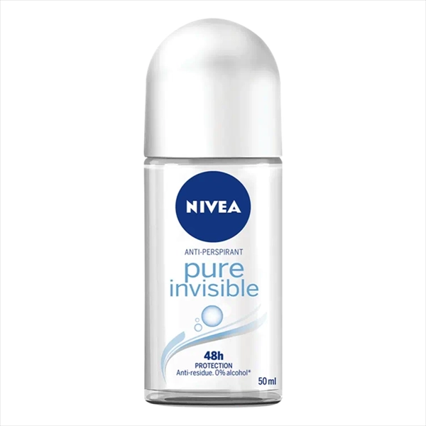 NIVEA DEO ROLL-ON PURE INVISIBLE WOMEN 50ML
