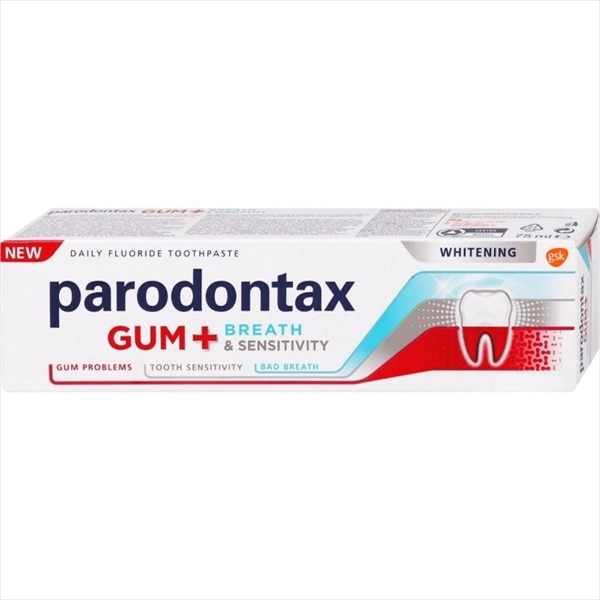 PARODONTAX PASTA ZA ZUBE GUM+BREATH&SENSITIVITY 75ML