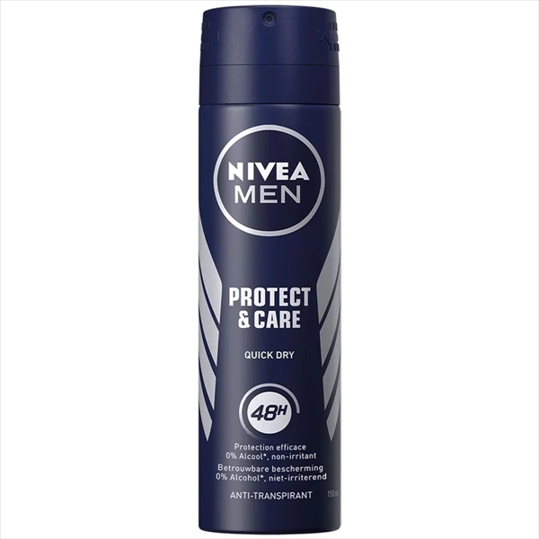 NIVEA MEN DEO SPREJ PROTECT&CARE QUICK DRY 150ML