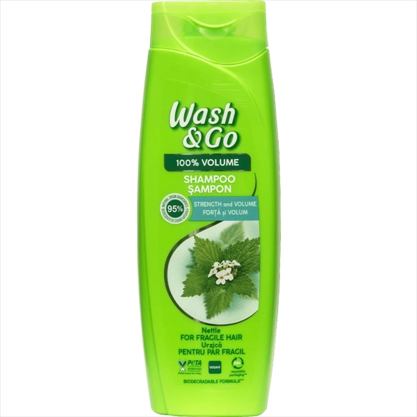 WASH&GO SAMPON KOPRIVA 360ML