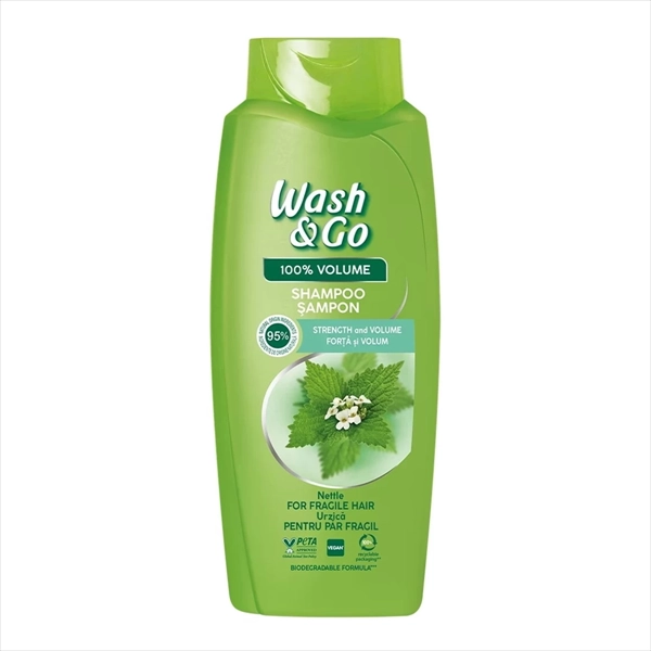 WASH&GO SAM KOPRIVA 675ML