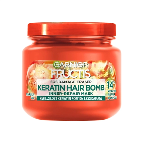 GARNIER FRUCTIS MASKA ZA KOSU SOS DAMAGE ERASER KERATIN 320ML