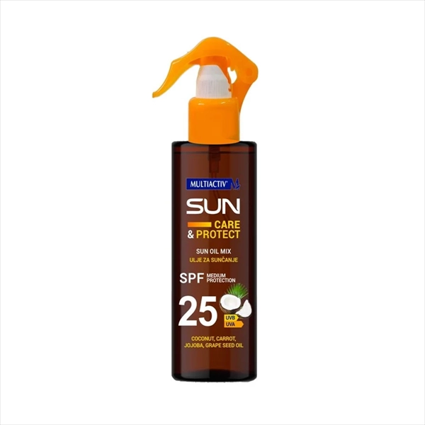 MULTIACTIV SUN CARE&PROTECT ULJE ZA SUNČANJE SPREJ SPF25 200ML