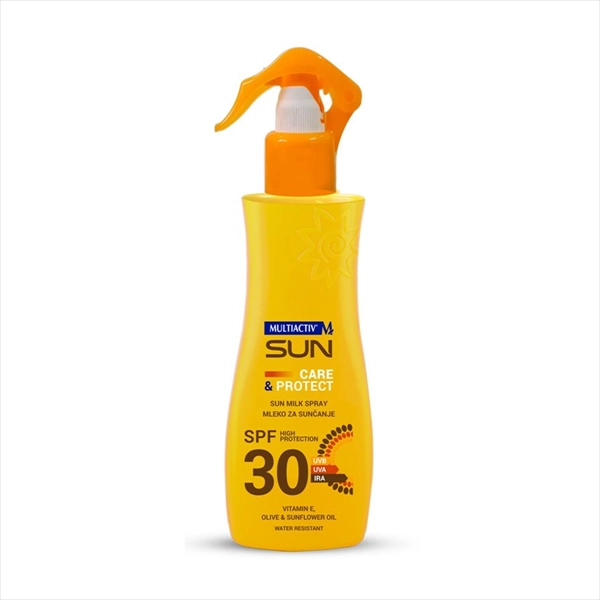 MULTIACTIV SUN CARE&PROTECT MLEKO ZA SUNČANJE SPREJ SPF30 200ML