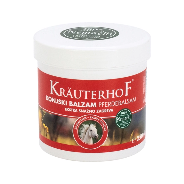 KRAUTERHOF KONJSKI BALZAM SA EFEKTOM ZAGREVANJA EXTRA JAK 250ML