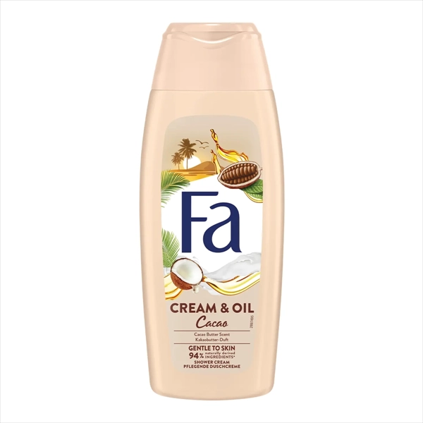 FA GEL ZA TUŠIRANJE CREAM&OIL CACAO 400ML