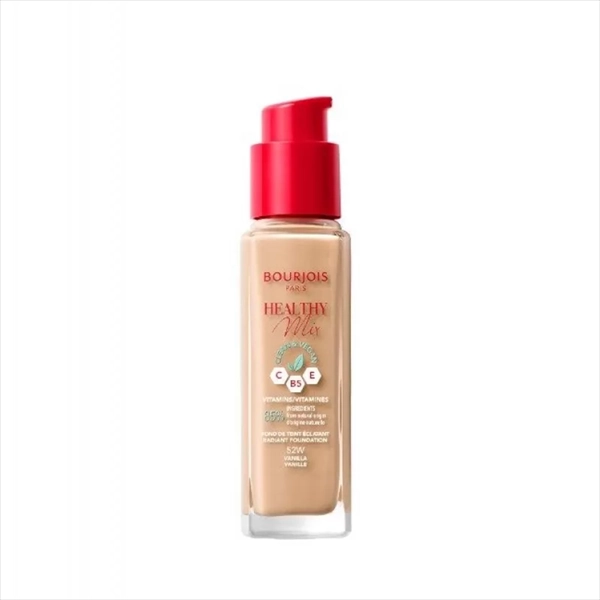 BOURJOIS TEČNI PUDER HEALTHY MIX VEGAN 52 VANILLA 30ML