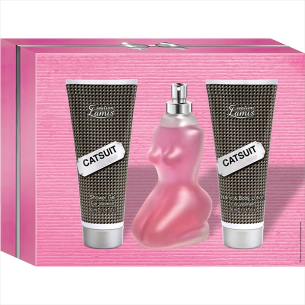 LAMIS SET CATSUIT WOMEN (EDP + GEL ZA TUŠIRANJE + LOSION ZA TELO)