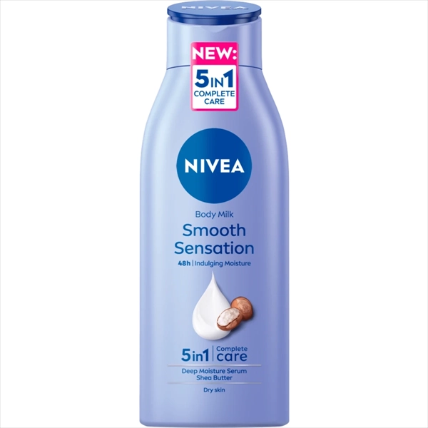 NIVEA MLEKO ZA TELO SMOOTH SENSATION SHEA BUTTER ZA SUVU KOŽU 400ML