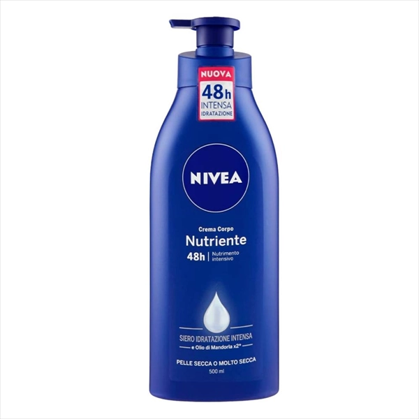 NIVEA MLEKO ZA TELO RICH NOURISHING ZA SUVU KOŽU PUMPICA 500ML