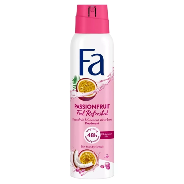 FA DEO SPREJ PASSIONFRUIT FEEL REFRESHED WOMEN 150ML